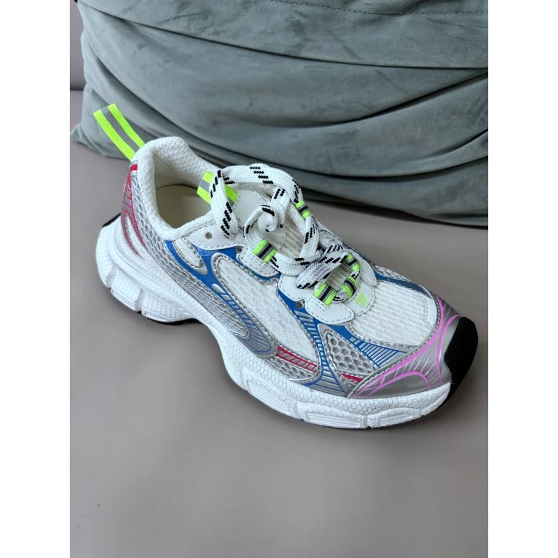 WANTS-LAB 厚底老爹鞋时尚彩虹色百搭系带厚底运动鞋WL200710043