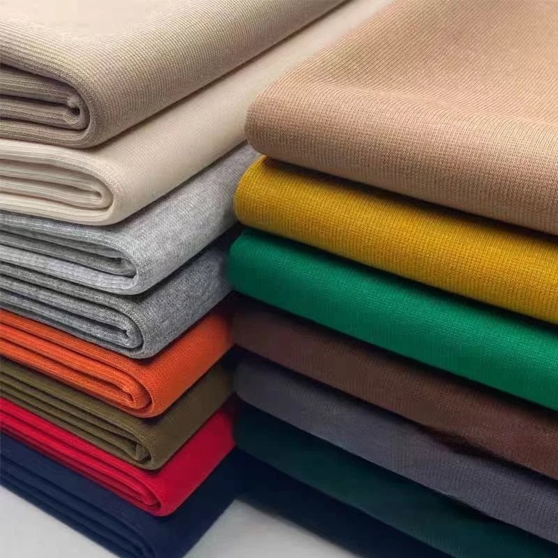 宥芈丝绸针织空气层时装服装面料布料棉布批发KQC