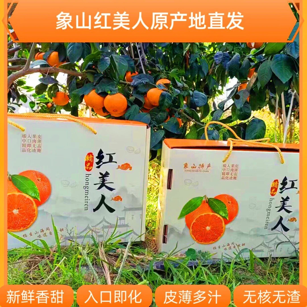 正宗象山红美人 现摘现发 入口即化 软糯香甜 老少皆宜