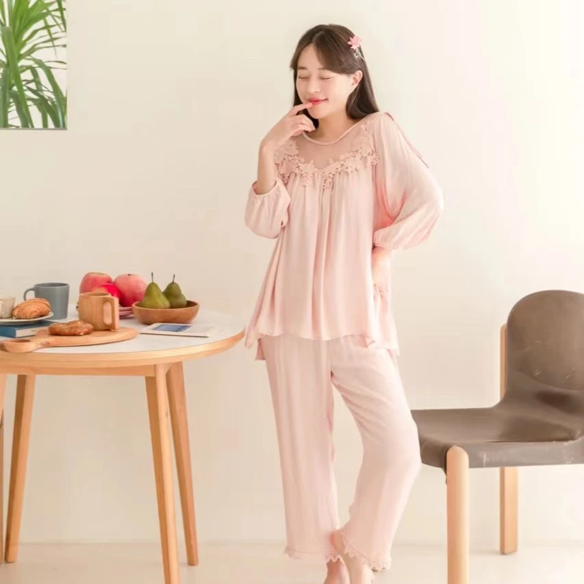 【跨年钜惠】YQ【贩卖心动】轻奢家居服套装T2318