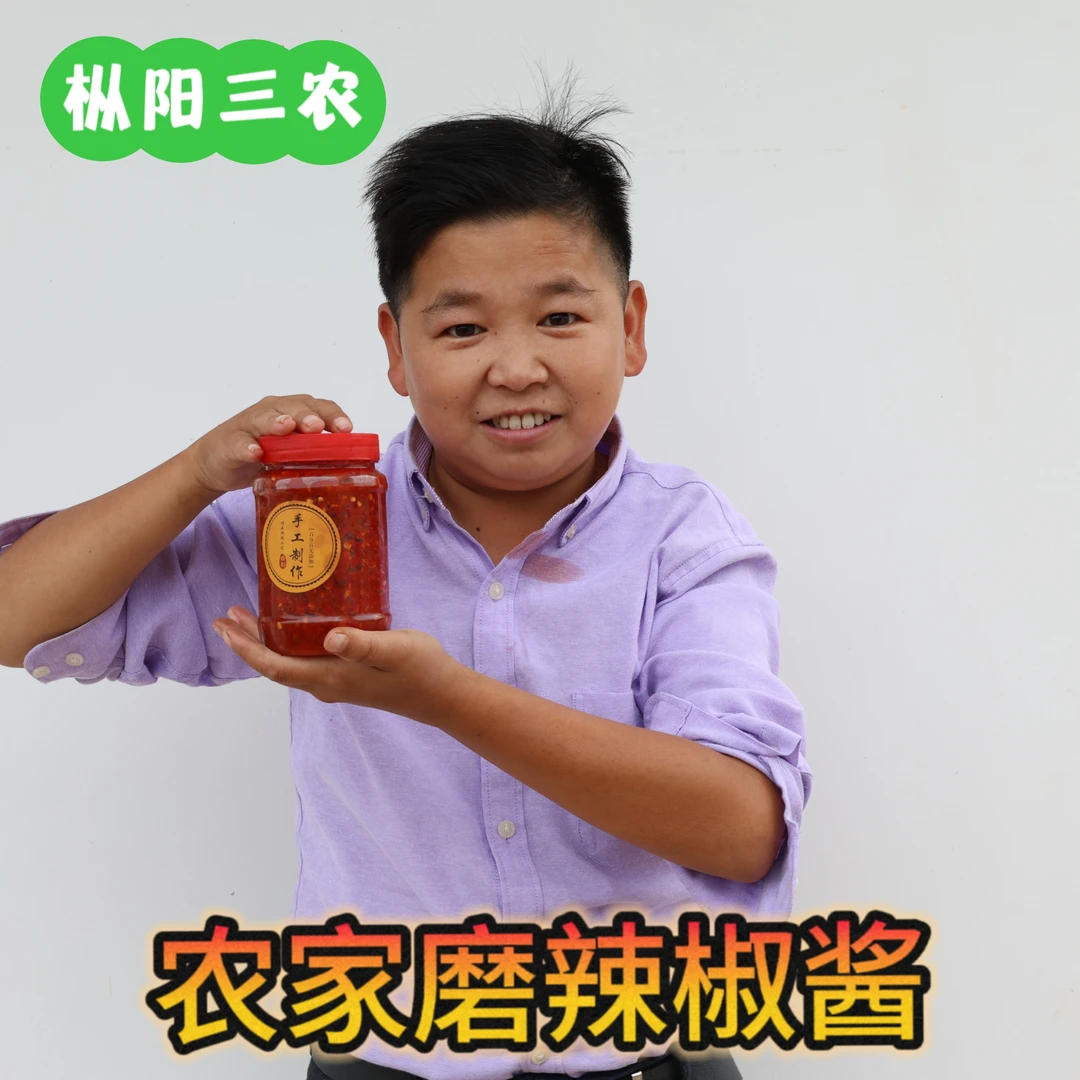 枞阳农家自磨辣椒酱1斤