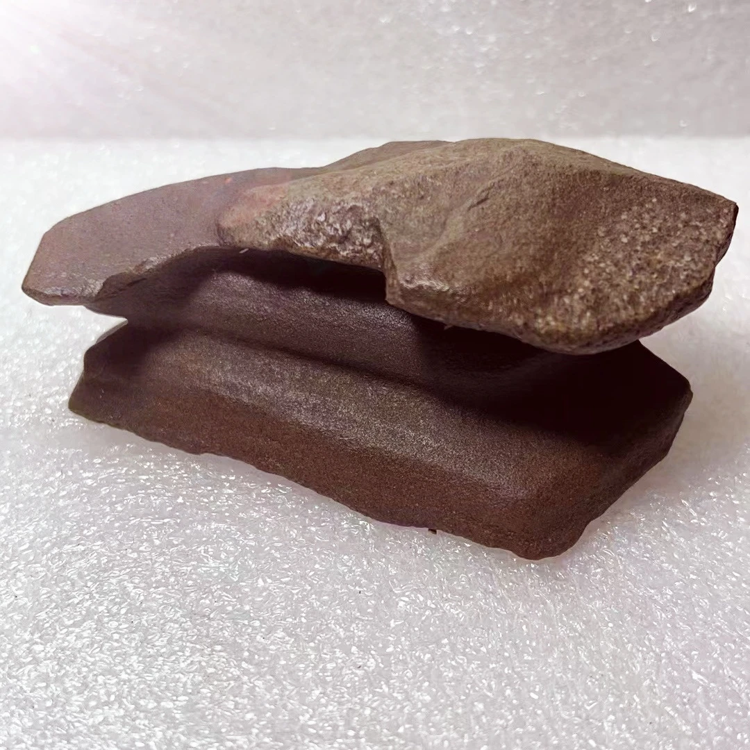 新疆戈壁奇石原石摆件高档加厚新中式绿色纯手工老式天然精美老料