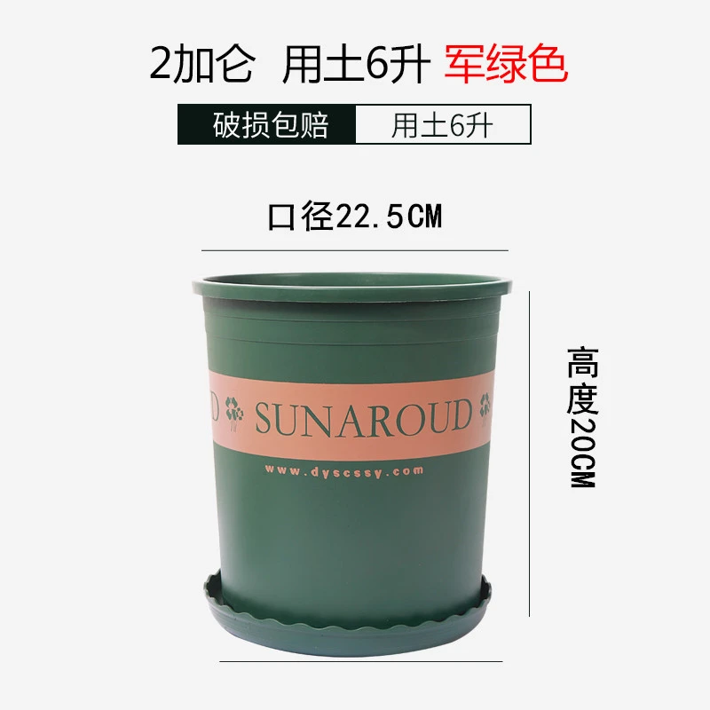 高款2加仑盆花盆口径22厘米高度21厘米盛尔莱直播福利