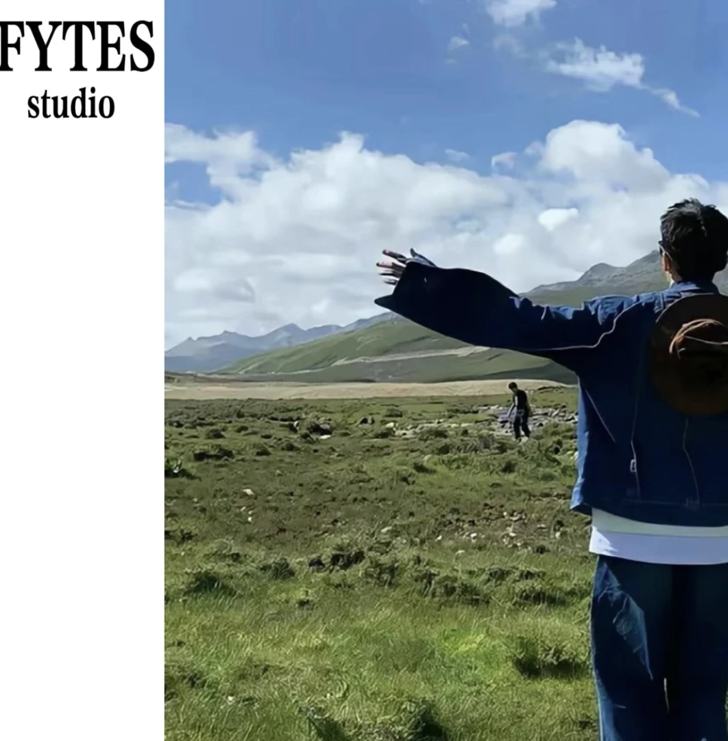 2025春季新款水洗潮流百搭宽松复古情侣款牛仔外套男欧美简约夹克