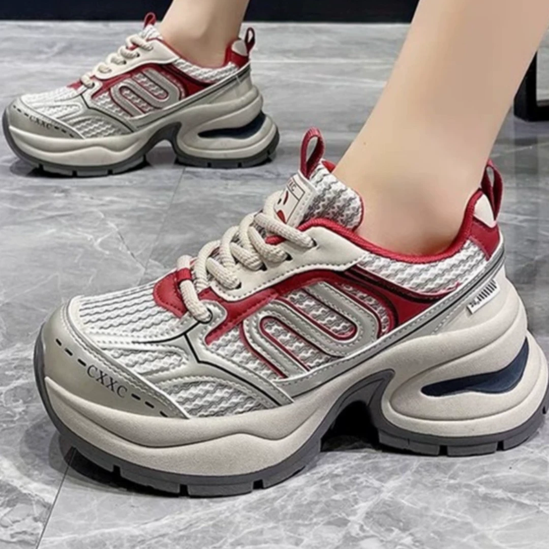 厚底女ins潮夏季新款网红爆款时尚百搭休闲老爹鞋1512