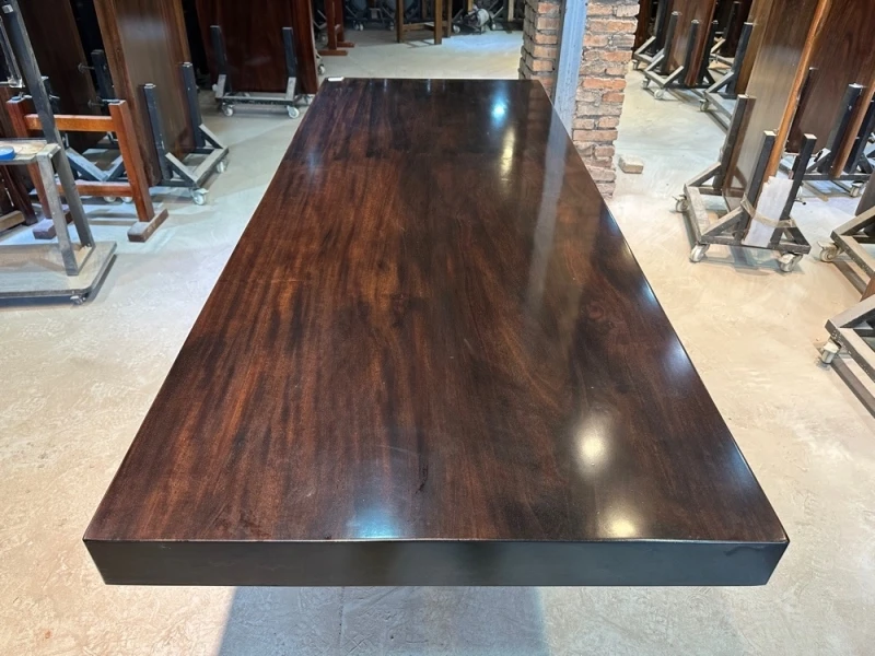 黑金木实木大板全方桌黄金尺寸224-90-9.5不包邮