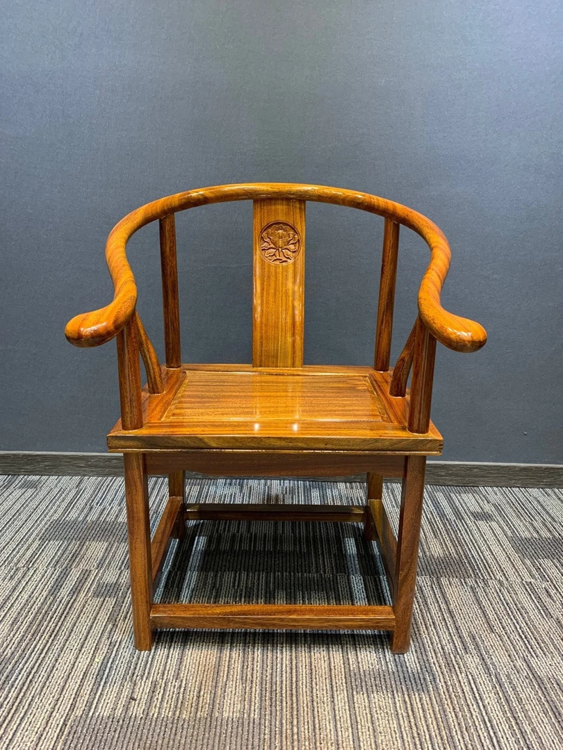 实木圈椅纯料尺寸90×60×48
