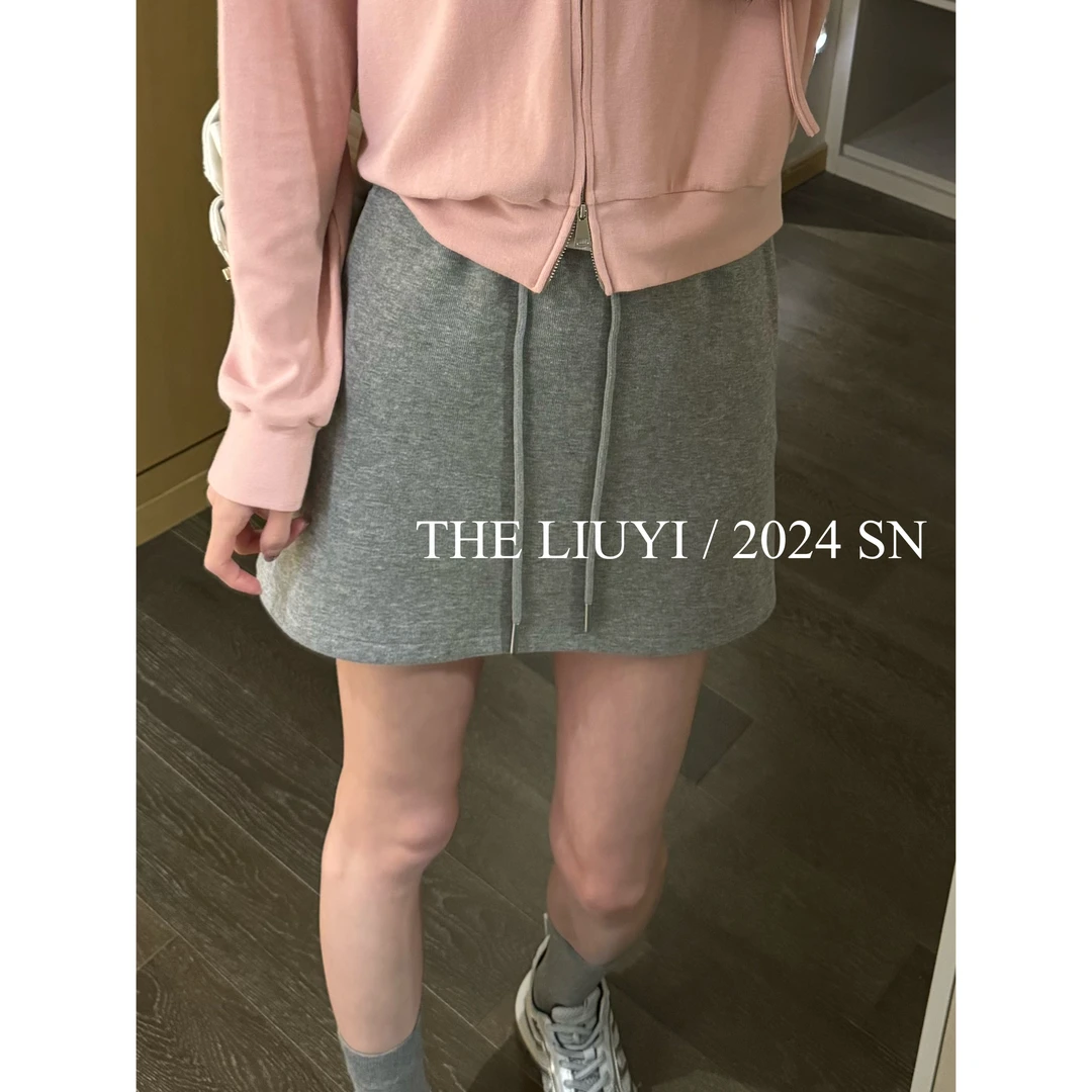【LIUYI】露露裙~高腰百搭显瘦休闲短裙43172