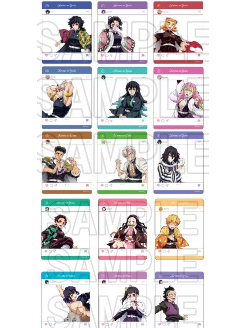 【代拆】鬼灭之刃全集中展限定 SNS透卡 两个池