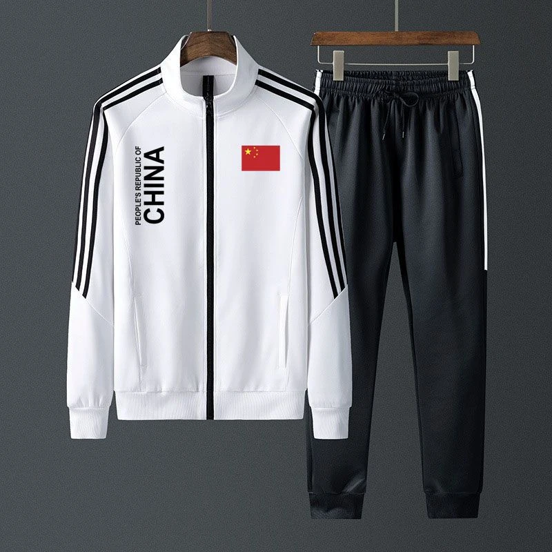 春秋季中国国家队服外套夹克运动服套装男武术教练服团体服训练服