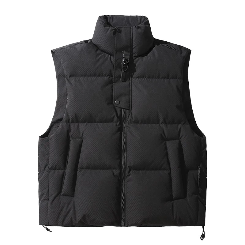 轻薄羽绒马甲男冬季加厚保暖坎肩背心男士立领马夹外套