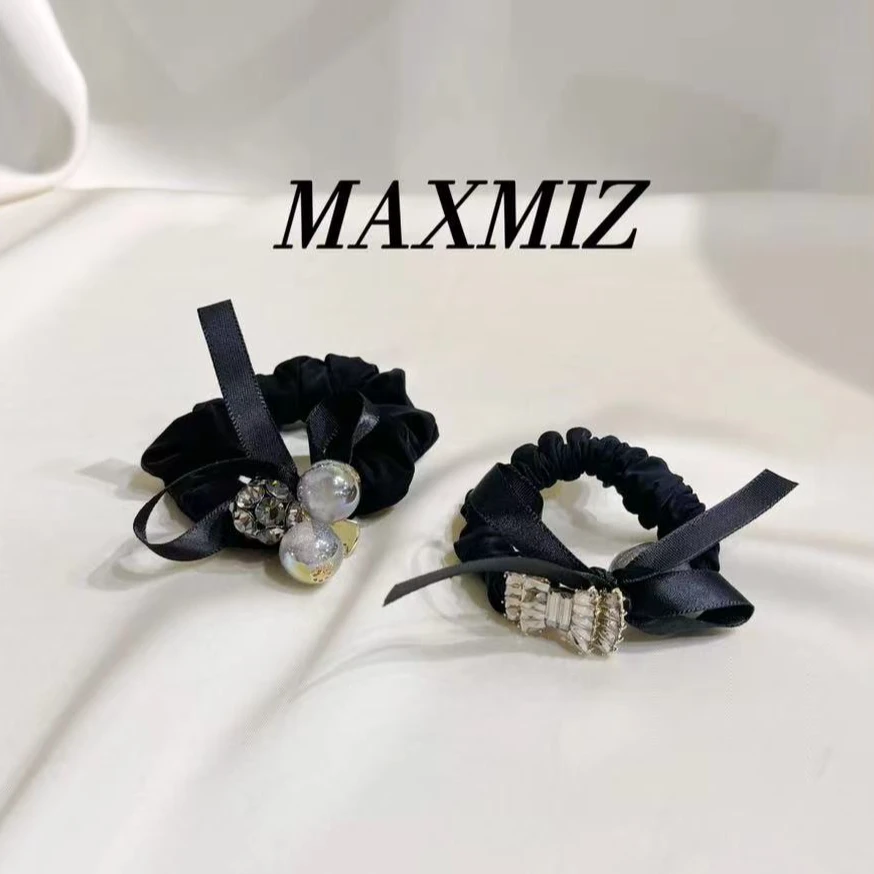 东大门 轻奢时尚百搭星空球蝴蝶结小肠圈 2122