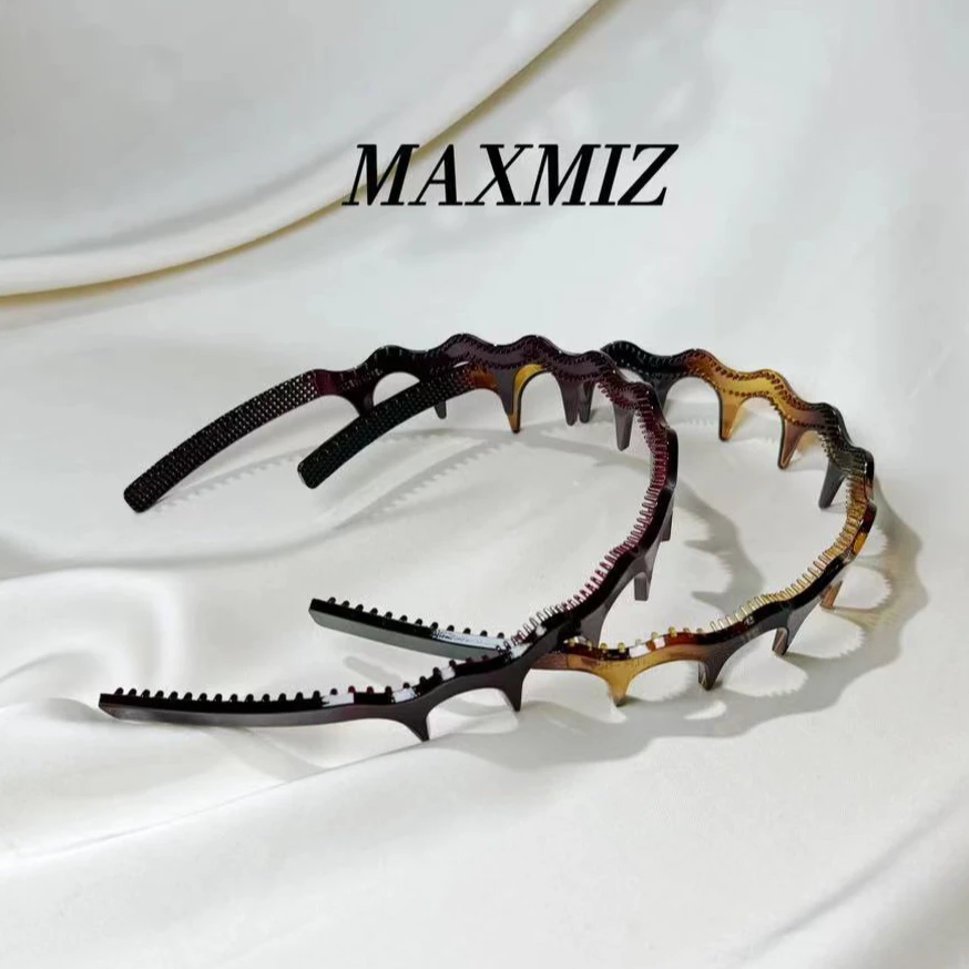 东大门 雅丹简约带齿素款亚克力纯色发箍 2220