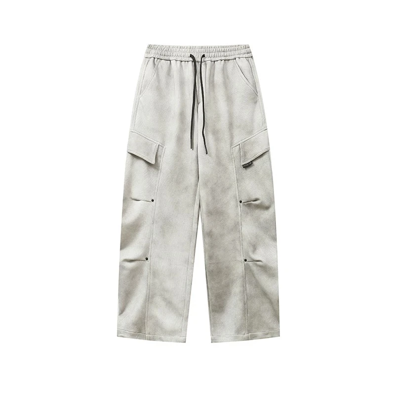 多口袋休闲时尚弯刀裤