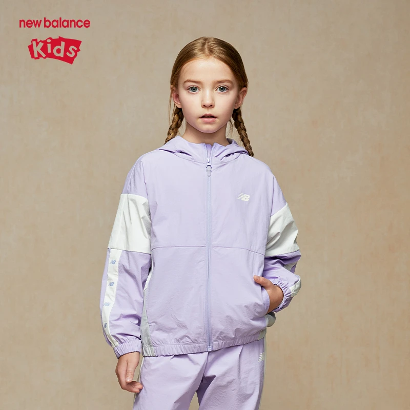 NEW BALANCE 童装秋新品男女童时尚百搭梭织夹克ND7AE32023