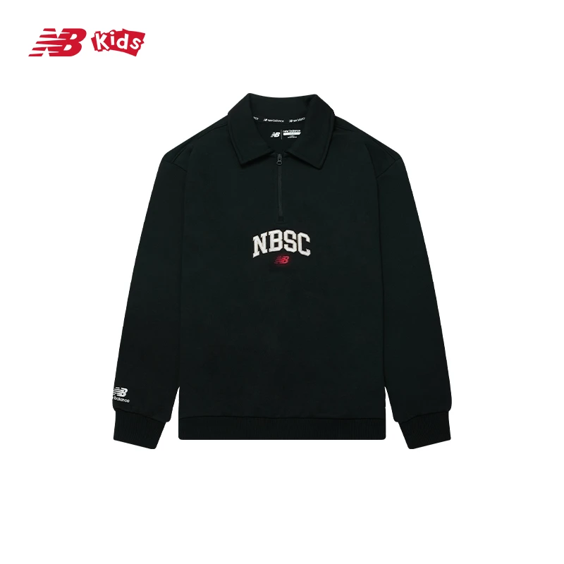 New Balance nb童装休闲休闲秋冬男女童中性针织卫衣ND7CD39123
