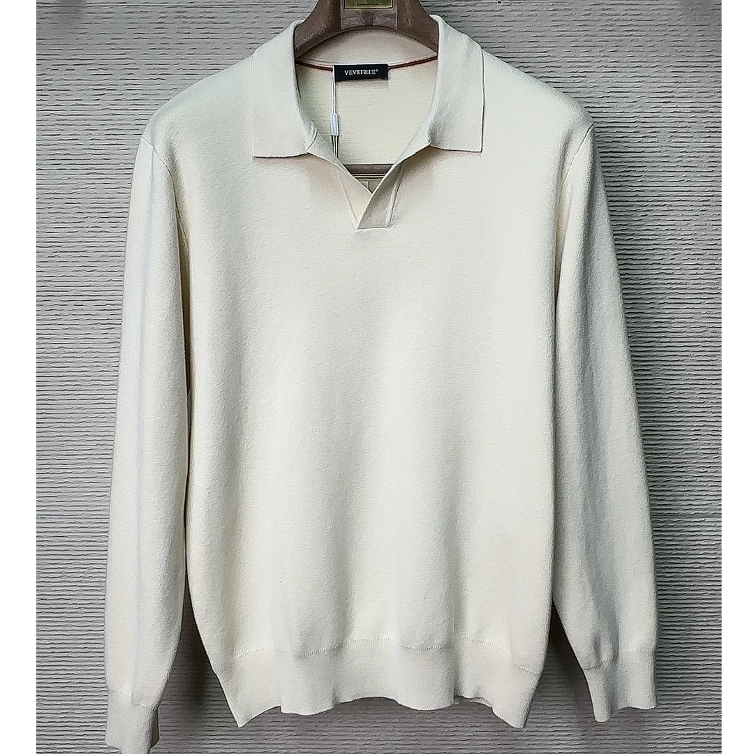 男士秋冬长袖商务休闲羊绒衫