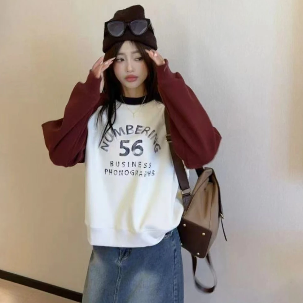 萍姐家秋冬新款加厚加绒卫衣时尚非实物图片直播间专用109-149