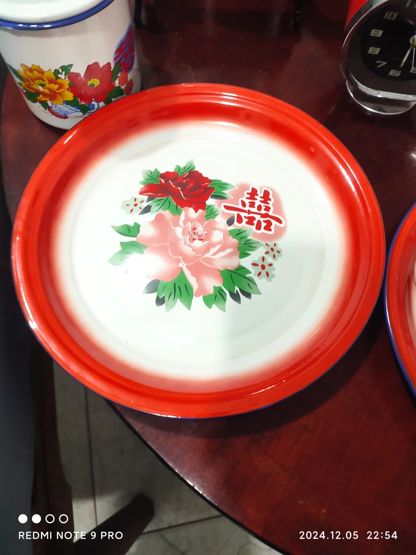 2号链接，一物一拍搪瓷茶盘