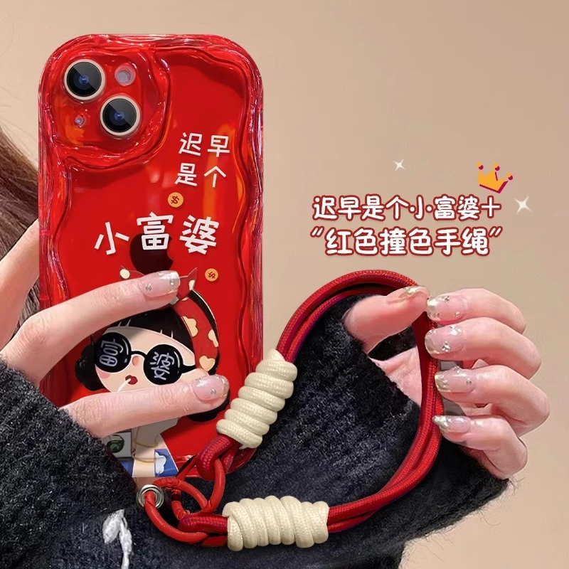 网红2024富婆iPhone14苹果13女款15promax全包11可爱12手机壳xs/x