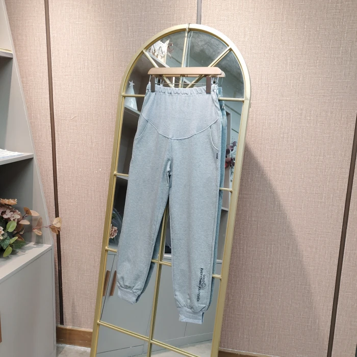 HG122孕妇灰色裤子M90-120XL140