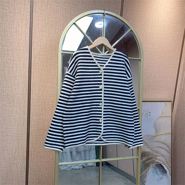 HH494黑白色条纹衣90-140