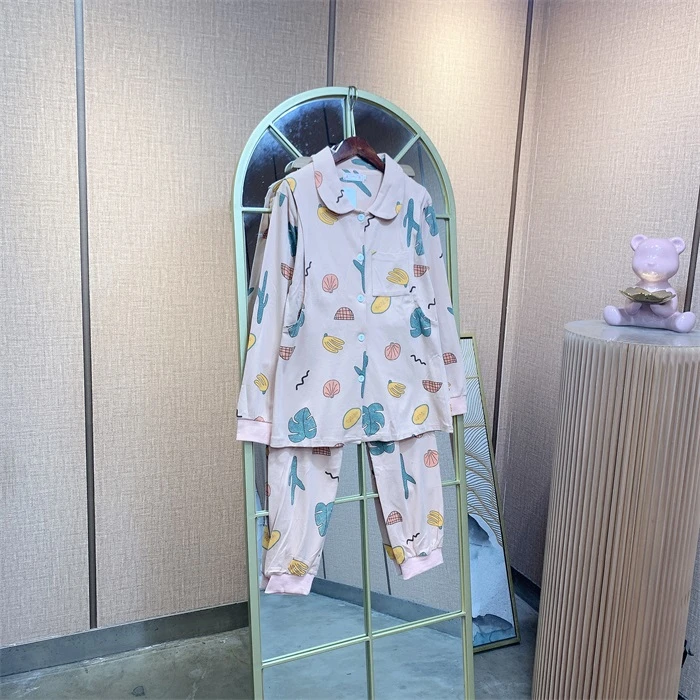 F630粉色孕妇衣两件套 90-120