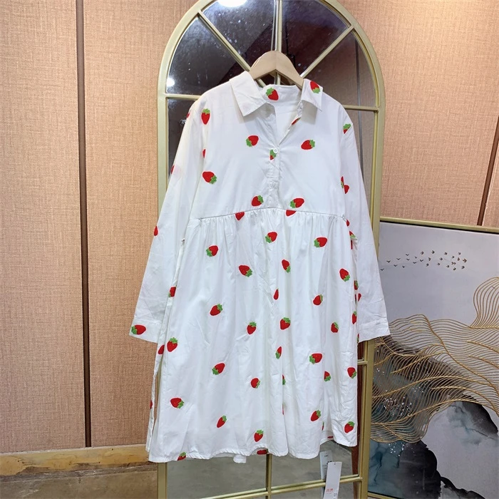 UU222白色孕妇裙子110-140