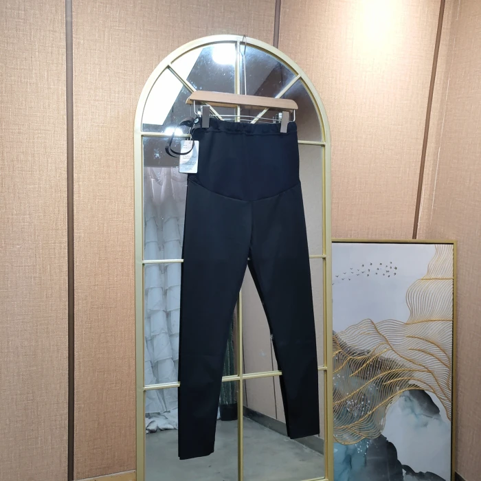 HM45孕妇黑色裤子M90-120L130XL140XXL150  3XL160