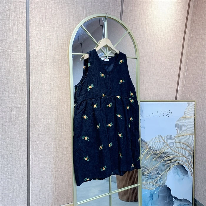 Z328黑色孕妇裙子   100-130