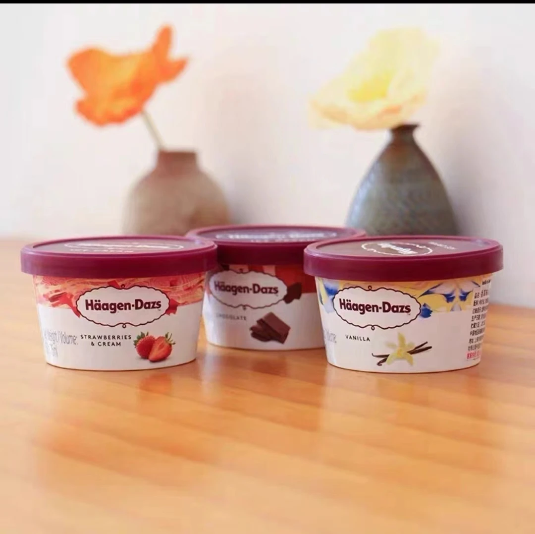哈根达斯 经典冰淇淋发过原装进口组合装58gx2（口味自选）