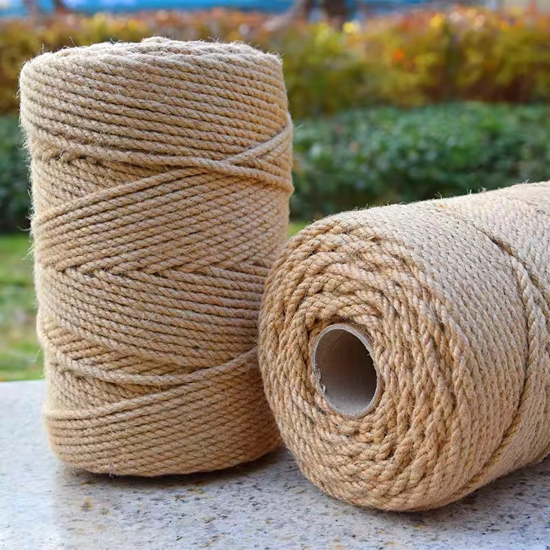 【5斤送C1双边5米】推荐手工编织精品麻绳diy百货工厂优质麻绳