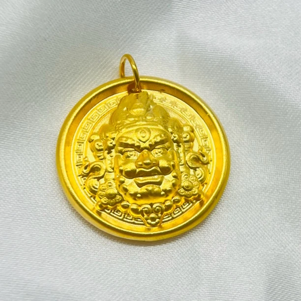 足金饰品/黄财神圆扣/1.73/1B5B2201/q