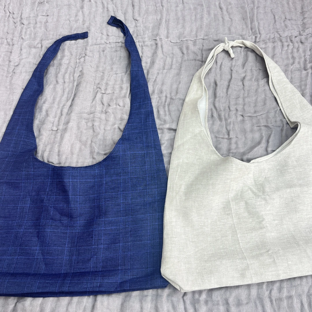 C964【100汉麻】时尚单肩包肩带可调节简约质朴大气上档次