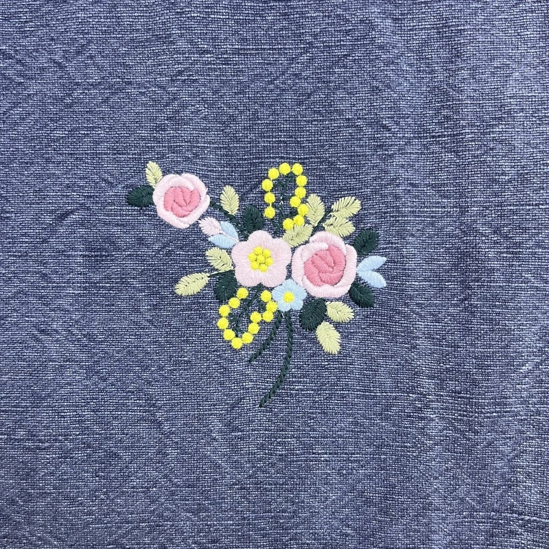 C964【汉麻】1.4*2刺绣多功能盖毯加厚吸汗透气耐用