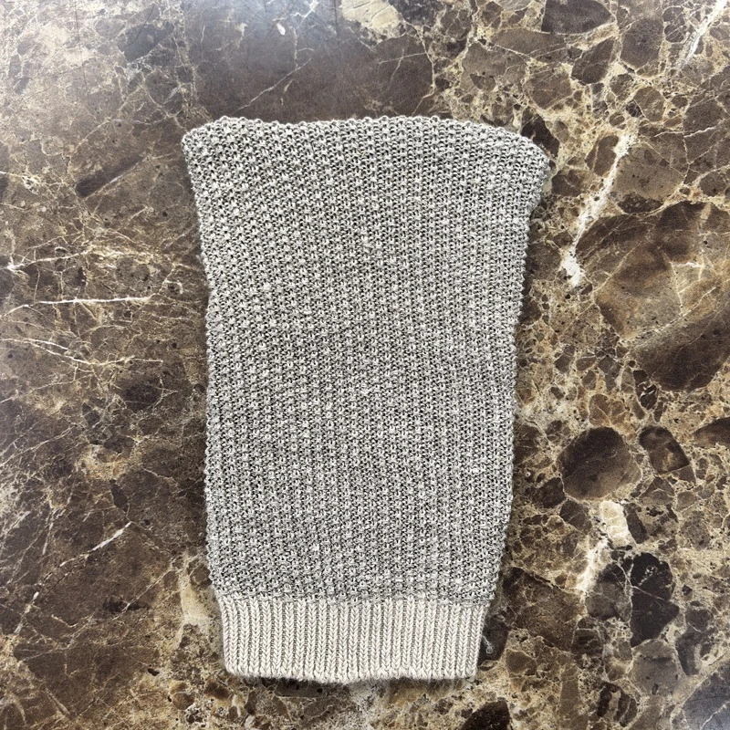 W001汉麻搓澡巾洗脸毛巾抑菌防螨沐浴手套