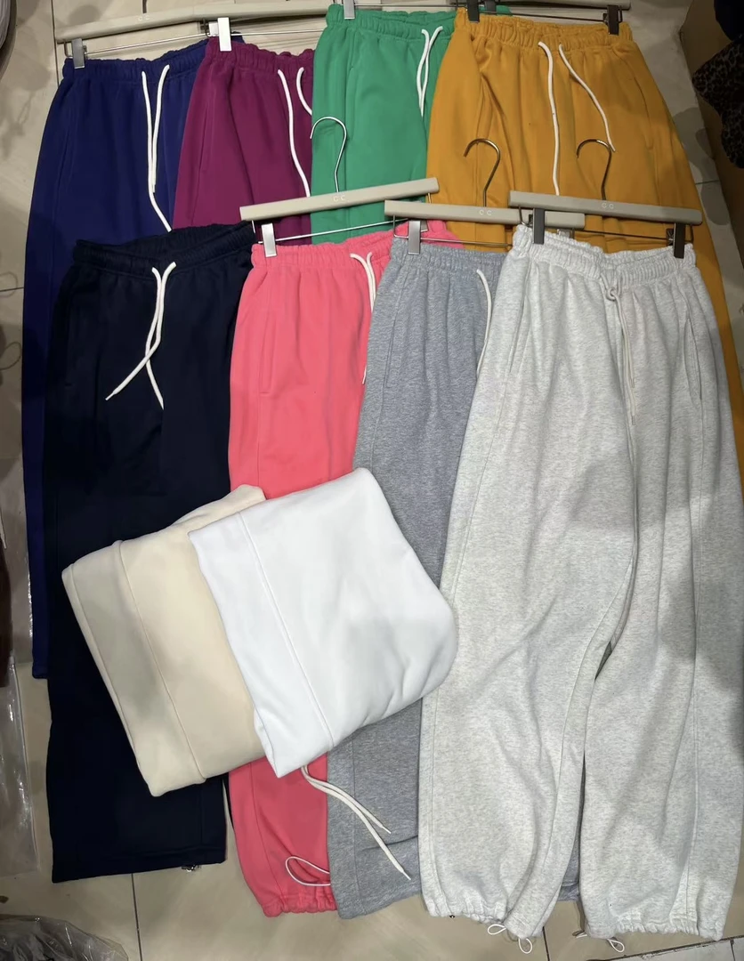 韩版亮色光版卫裤