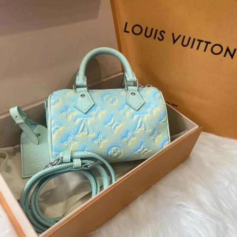 99新 LouisVuitton/路易威登 限定款渐变Speedy nano/318544