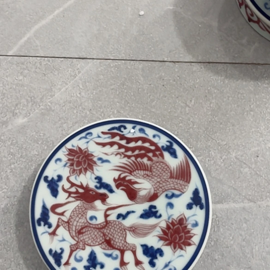 【闪购商品】陶瓷麒麟杯垫