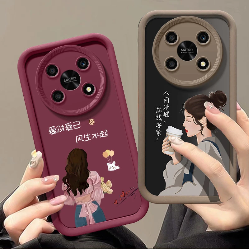 华为荣耀x30手机壳ADY-AN00时尚创意奢华网红女款防摔保护套潮牌