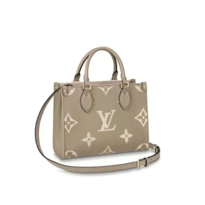 未使用 LouisVuitton/路易威登 ONTHEGO小号大象灰拆单/总价18800