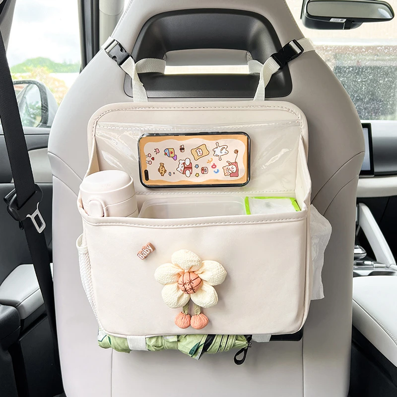 比亚迪元UP专用汽车座椅背收纳袋挂袋置物改装用品汉唐秦宋元海鸥