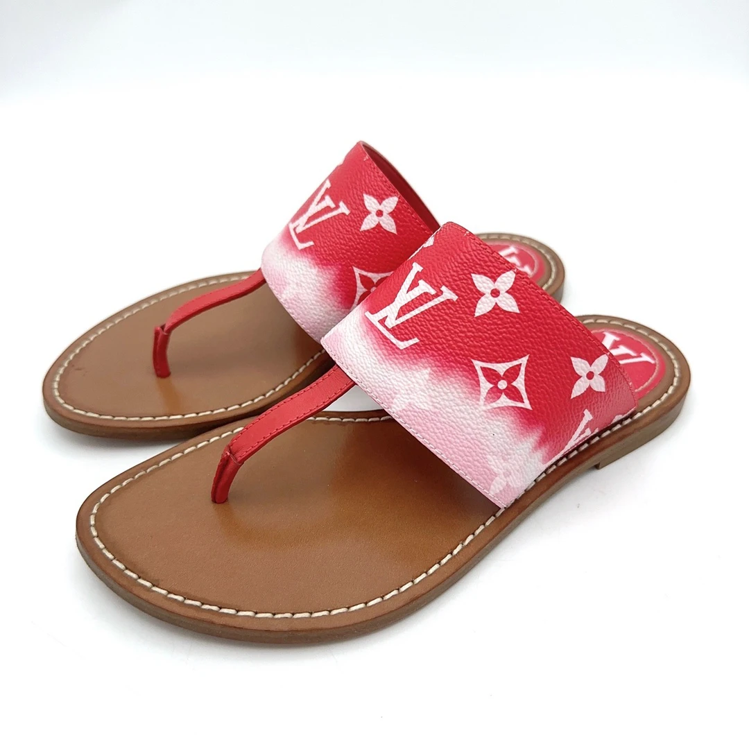 35码/LV/路易威登 人字拖凉鞋/95新/xjm03357