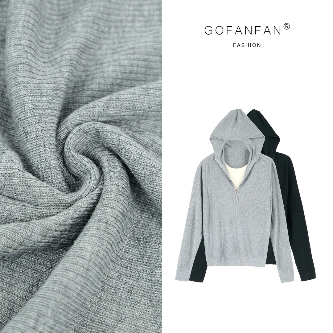 GFF STUFIO【叠穿公式】早秋设计感半拉链套头针织上衣