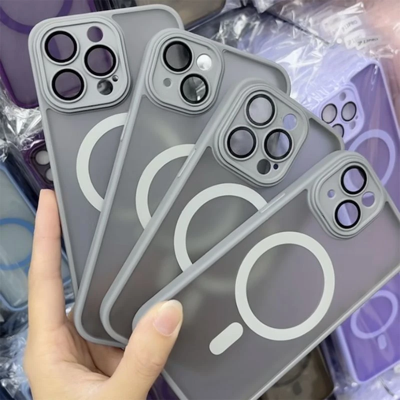 磁吸充电适用于iPhone15pro苹果15promax手机壳14/13/12/11保护套