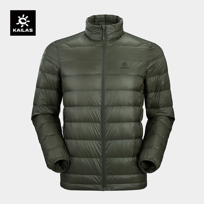 KAILAS凯乐石男款850高蓬轻薄羽绒服95%鹅绒服冬季保暖立领外套