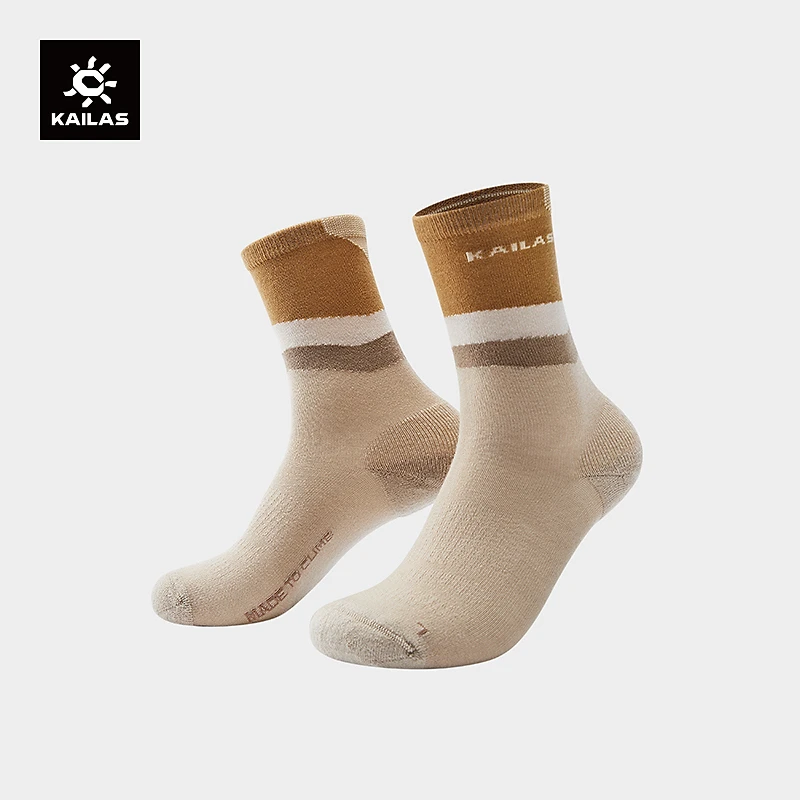 KAILAS凯乐石 户外运动 女款轻量中帮羊毛袜 KH2401203