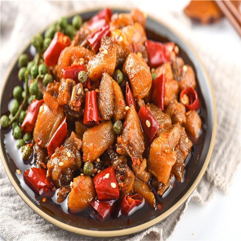 馋小将辣子鸡四川自贡特产鸡肉小吃新鲜无添加真空即食熟食袋装