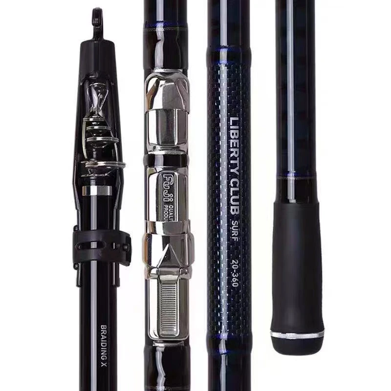 正版DAWASURF振出投竿远投两用碳素竿