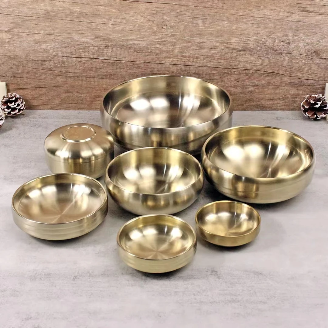 韩式餐具米饭碗勺筷汤碗面碗碟子